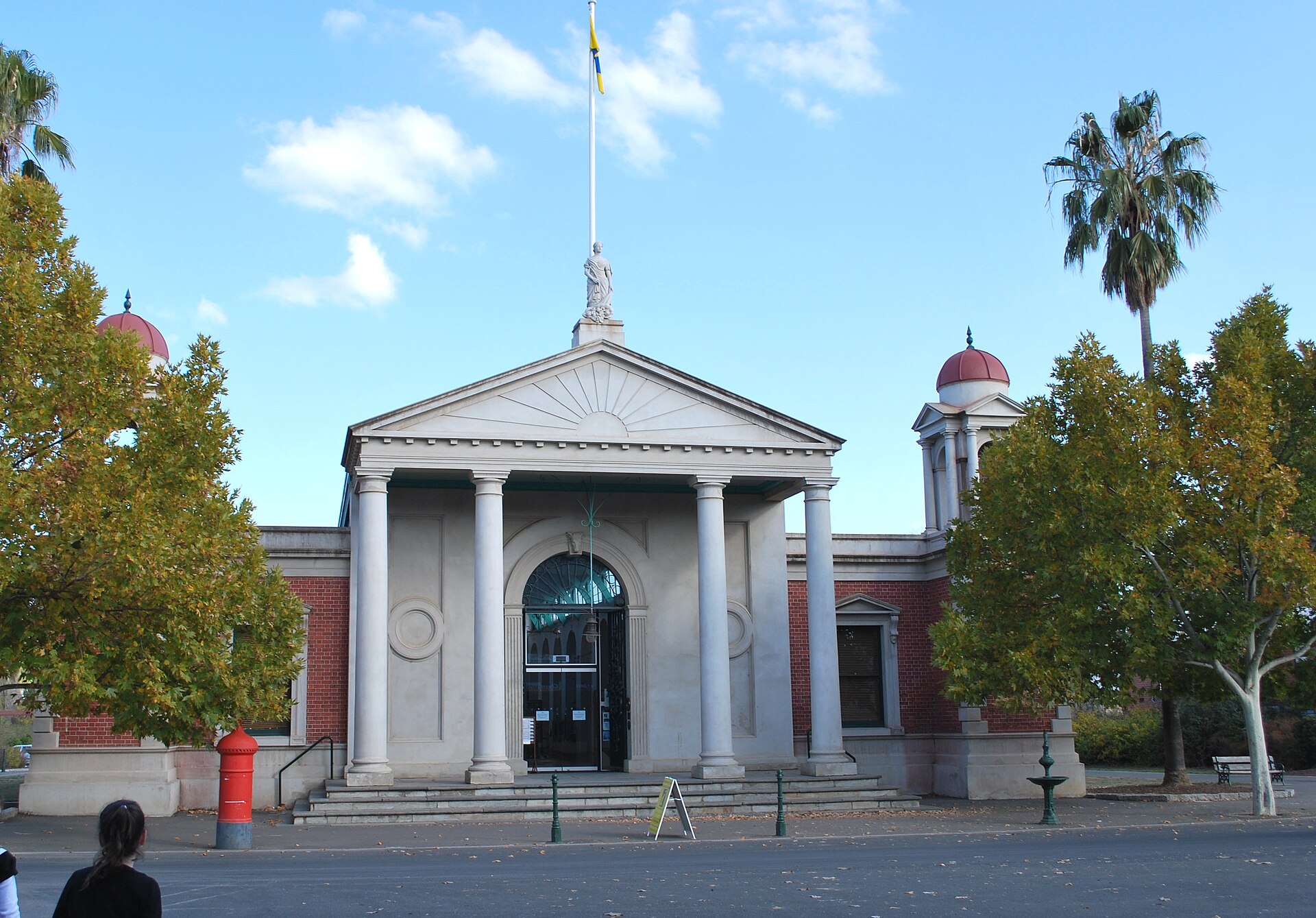The Castlemaine Market Building on Mostyn Street, Castlemaine, Victoria